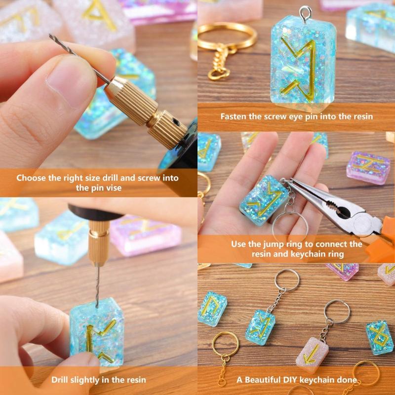 USB Mini Rotary Drill 3 Bit Se - Resin Craft Workshop ulasan dan harga