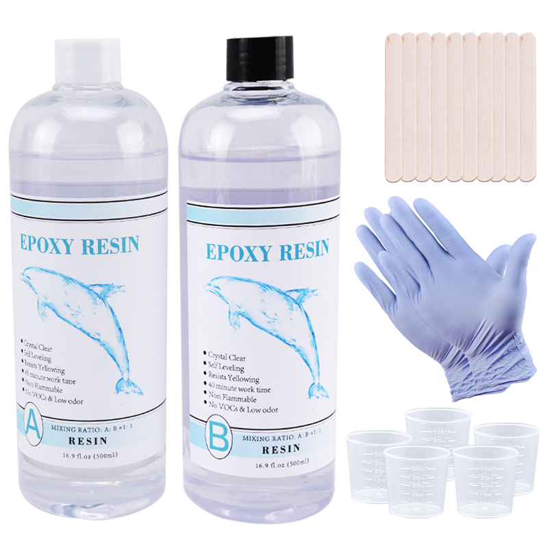 1:1 Clear Epoxy Resin Crystal  - Serving Tray Mold ulasan dan harga