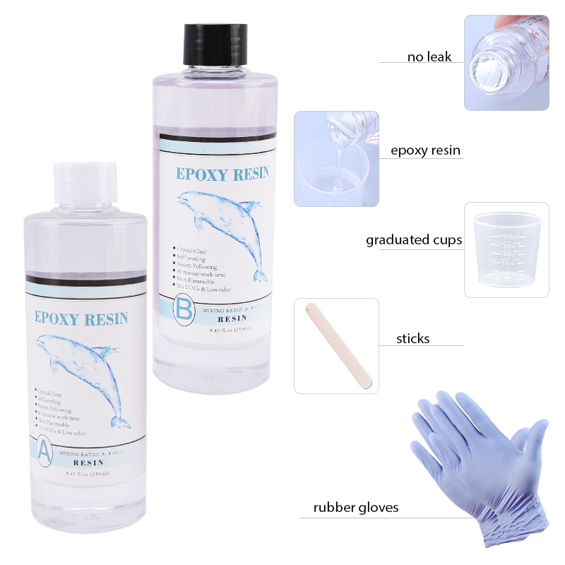 1:1 Clear Epoxy Resin Crystal  - Serving Tray Mold ulasan dan harga