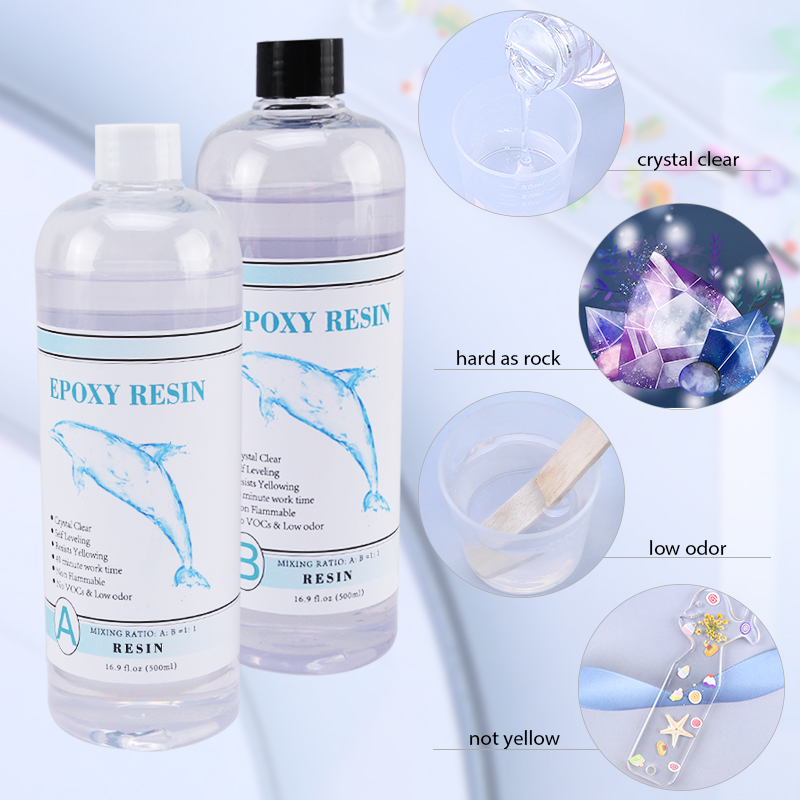 1:1 Clear Epoxy Resin Crystal  - Serving Tray Mold ulasan dan harga